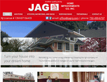 Tablet Screenshot of jaghomeimprovementsnj.com